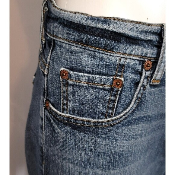 Lucky Brand Current Easy Rider Button Fly Jeans - Size 6/27 - Picture 8 of 11